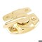 Prime-Line Sash Lock, 1-3/4 and 1-1/2in Hole Centers, Fits Single/Double Hung Wood Windows F 2527 - alternate 1